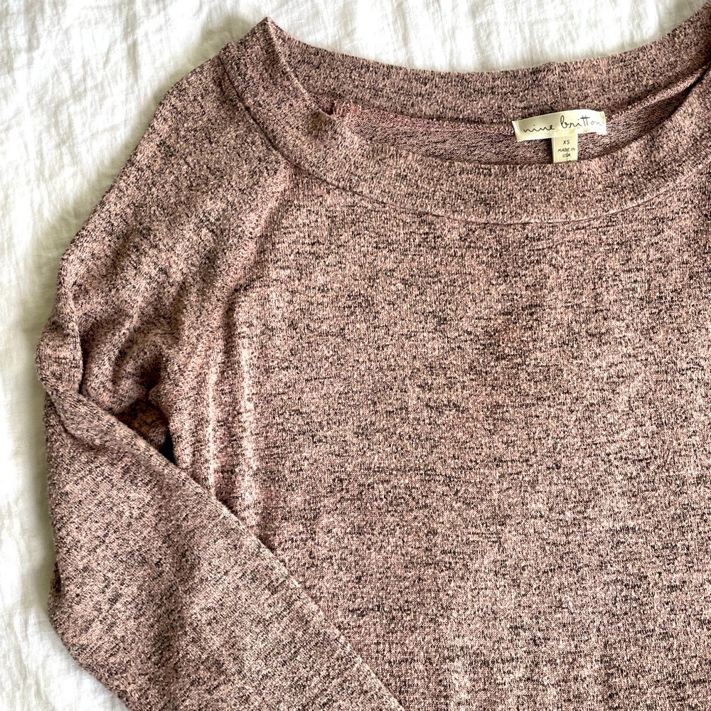 Stitch Fix Nine Britton Sacramento Brushed Knit Top